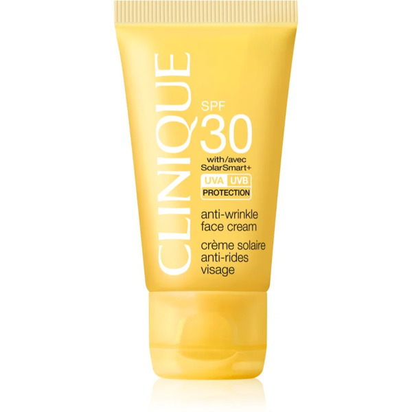  Clinique Sun Spf 30 Sunscreen Anti-wrinkle Face Cream Krem Do Opalania Do Twarzy Z Efektem Przeciwzmarszczkowym Spf 30 50 Ml 