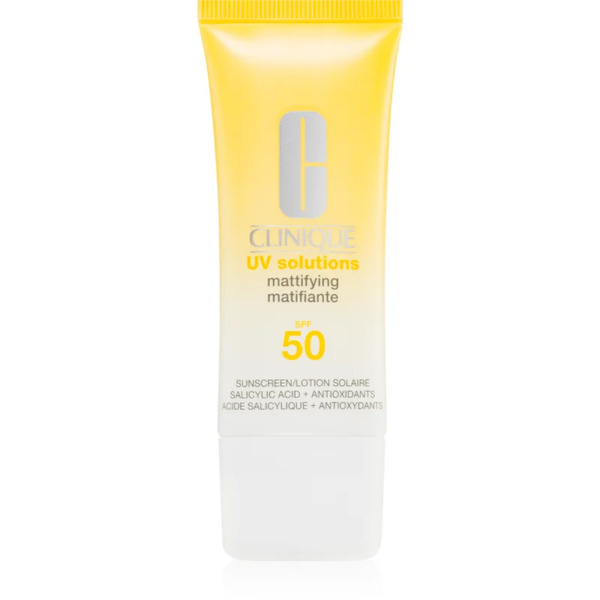  Clinique Sun Uv Solutions Matifying Sunscreen Spf 50 Krem Do Opalania Twarzy Z Efektem Matującym 40 Ml 