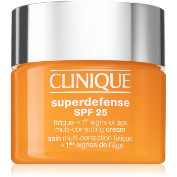  Clinique Superdefense™ Spf 25 Fatigue + 1st Signs Of Age Multi-correcting Cream Krem Przeciw Pierwszym Oznakom Starzenia Do Skóry Suchej I Mieszanej S 