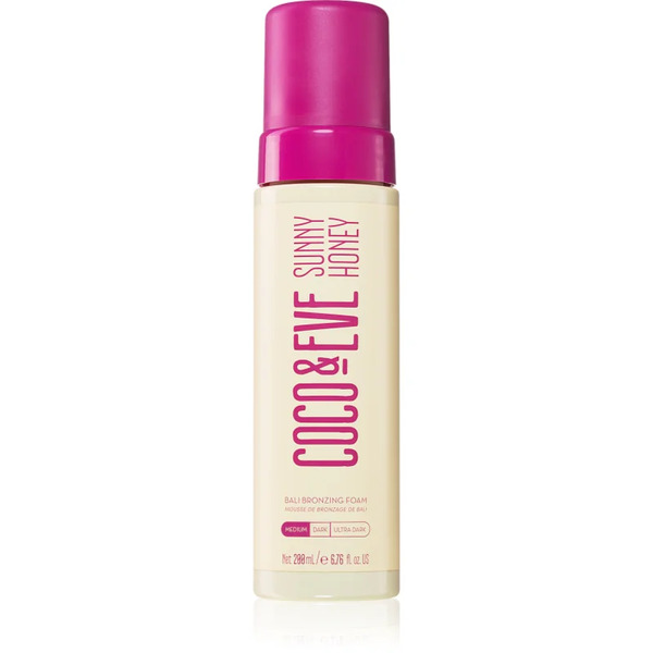  Coco & Eve Sunny Honey Bali Bronzing Foam Pianka Samoopalająca Medium 200 Ml 