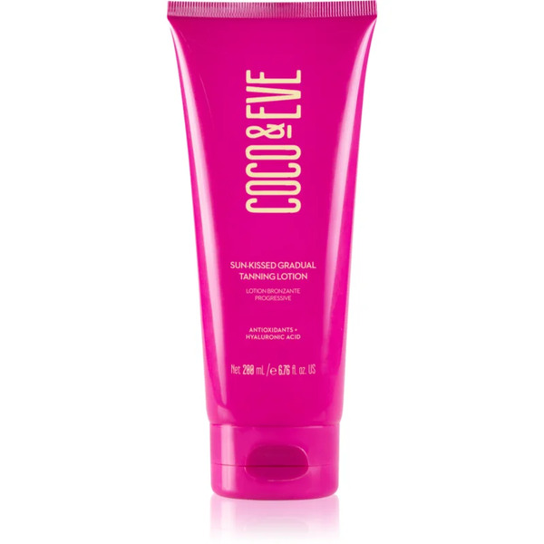  Coco & Eve Sunny Honey Sun-kissed Gradual Tanning Lotion Mleczko Samoopalające Stopniowo Brązujące Z Zapachem Coco-mango 200 Ml 