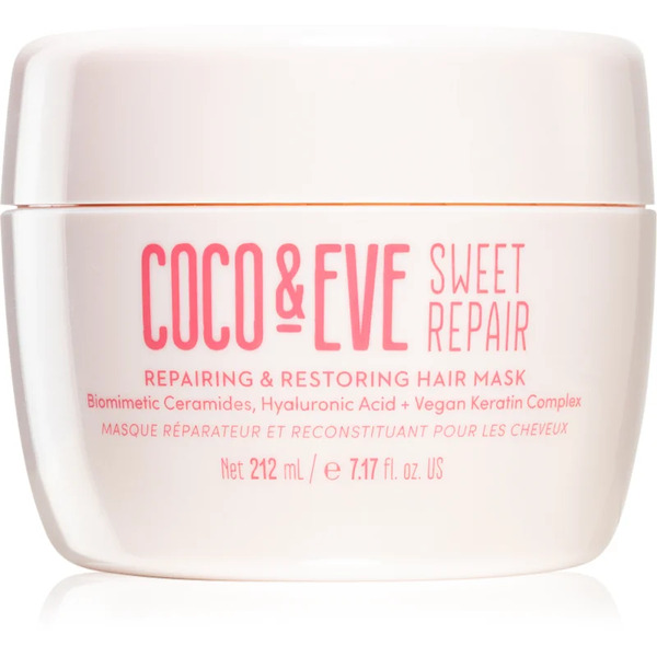  Coco & Eve Sweet Repair Repairing & Restoring Hair Mask Intensywna Maseczka Do Wzmocnienia Włosów I Nadania Im Większego Połysku 212 Ml 