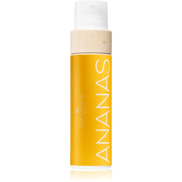  Cocosolis Ananas Pielęgnacyjny Olejek Do Opalania Baz Filtra Ochronnego Z Zapachem Pineapple & Vanilla 110 Ml 