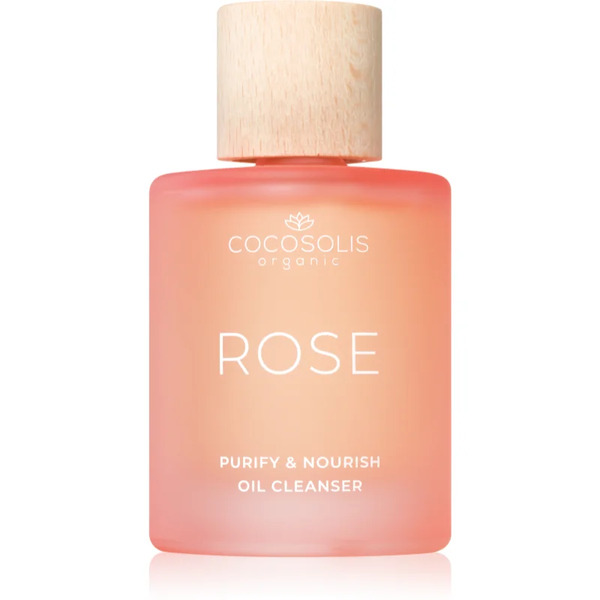  Cocosolis Rose Purify & Nourish Oil Cleanser Olejek Oczyszczający Do Twarzy O Działaniu Odżywczym 50 Ml 