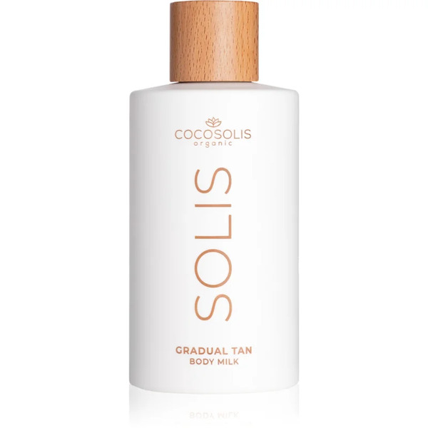  Cocosolis Solis Gradual Tan Body Milk Mleczko Samoopalające Stopniowo Brązujące Z Zapachem Caramel Latte 200 Ml 