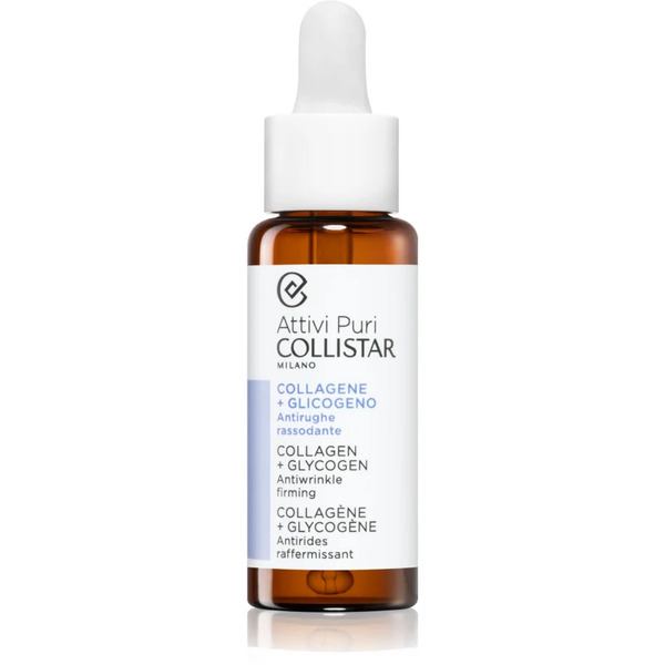  Collistar Attivi Puri Collagen+glycogen Antiwrinkle Firming Serum Do Twarzy Redukujące Oznaki Starzenia Z Kolagenem 30 Ml 
