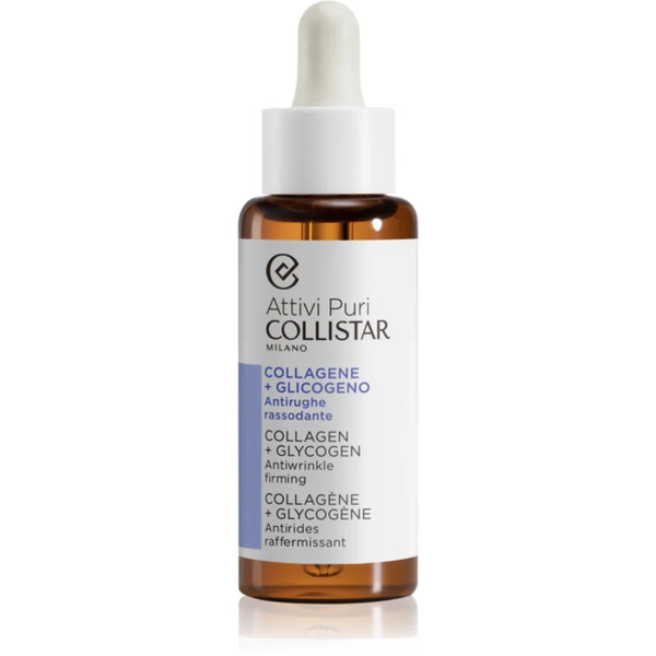  Collistar Attivi Puri Collagen+glycogen Antiwrinkle Firming Serum Do Twarzy Redukujące Oznaki Starzenia Z Kolagenem 50 Ml 