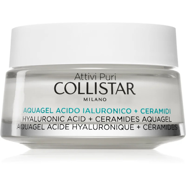  Collistar Attivi Puri Hyaluronic Acid + Ceramides Aquagel Nawilżający Krem-żel Z Efektem Rozjaśniającym Z Kwasem Hialuronowym 50 Ml 