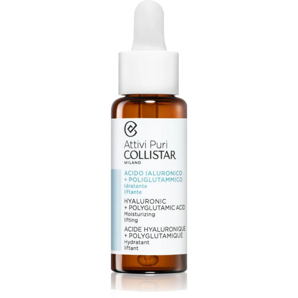  Collistar Attivi Puri Hyaluronic + Polyglutamic Acid Serum Serum Liftingujące Do Twarzy Z Kwasem Hialuronowym 30 Ml 