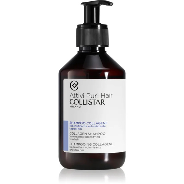  Collistar Hair Collagen Shampoo Volumising Redensifier Szampon Zwiększający Objętość Z Kolagenem 250 Ml 