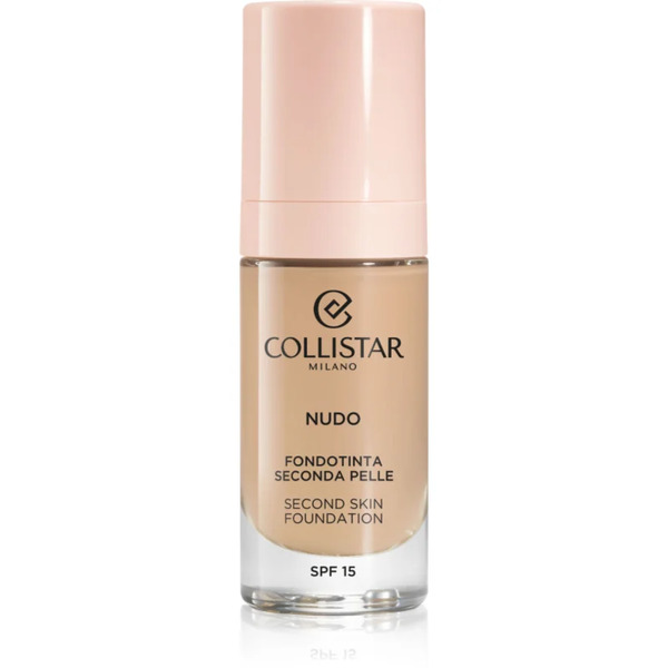  Collistar Nudo Second Skin Foundation Spf 15 Rozświetlający Podkład Nawilżający O Działaniu Wygładzającym Odcień 2r Beige Rosato 30 Ml 