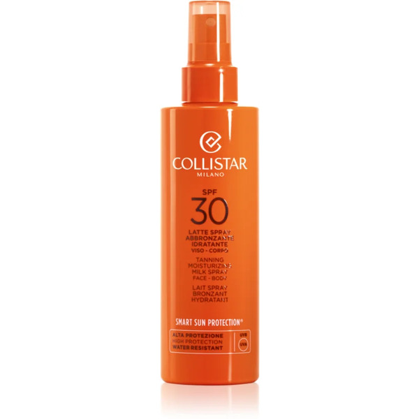  Collistar Smart Sun Protection Tanning Moisturizing Milk Spray Spf 30 Mleczko Ochronne Do Opalania W Sprayu Spf 30 200 Ml 