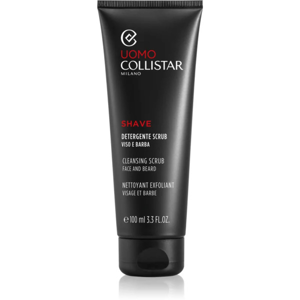  Collistar Uomo Face And Beard Cleansing Scrub Peeling Oczyszczający Przygotowujący Skórę Do Golenia 100 Ml 