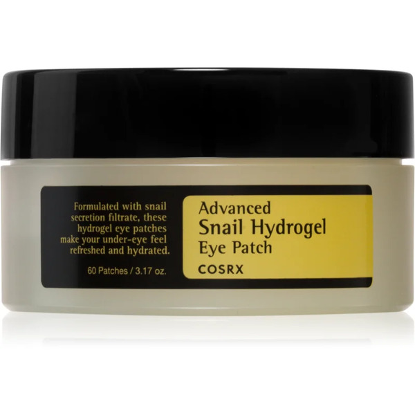  Cosrx Advanced Snail Hydrogel Eye Patch Hydrożelowa Maska Wokół Oczu Do Rozjaśnienia I Nawilżenia 60 Szt. 
