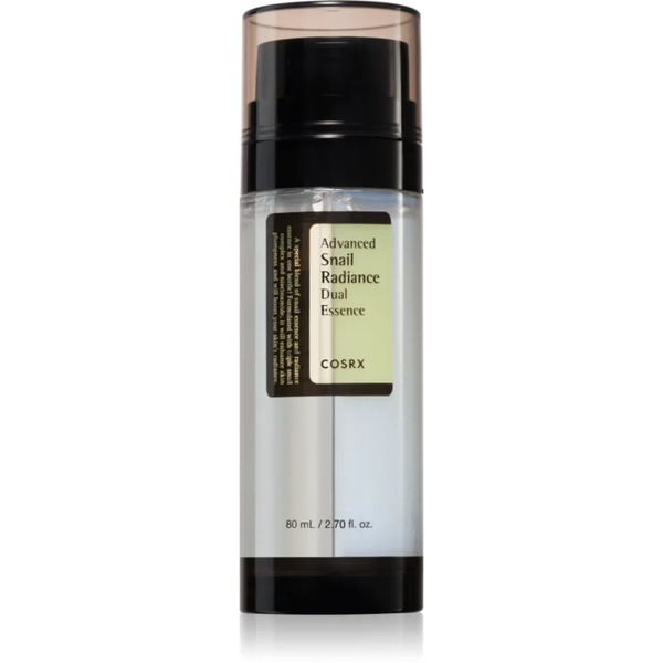  Cosrx Advanced Snail Radiance Dual Essence Rozjaśniające Serum Nawilżające Z Ekstraktem Ze śluzu ślimaka 80 Ml 