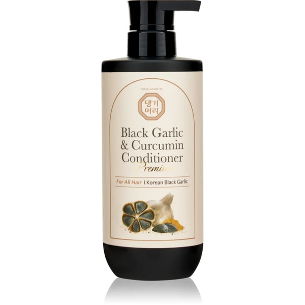  Daeng Gi Meo Ri Black Garlic & Curcumin Treatment Odżywka Pielęgnująca Dla Gęstych Włosów I Ochrony Przeciw łamliwości 500 Ml 