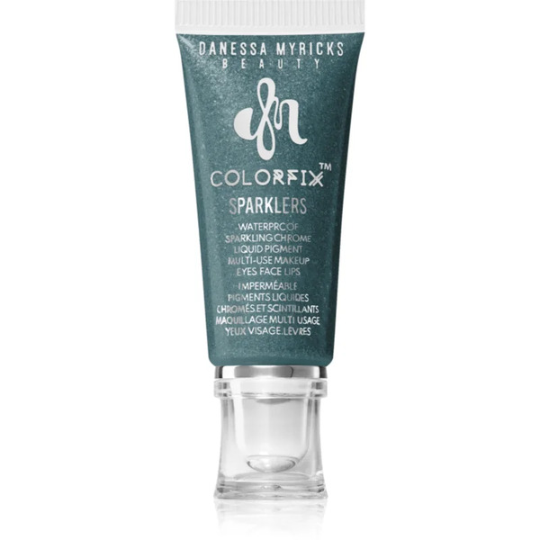  Danessa Myricks Beauty Colorfix Sparklers Wielofunkcyjny Kosmetyk Do Makijażu Oczu, Ust I Twarzy Odcień Evergreen 10 Ml 