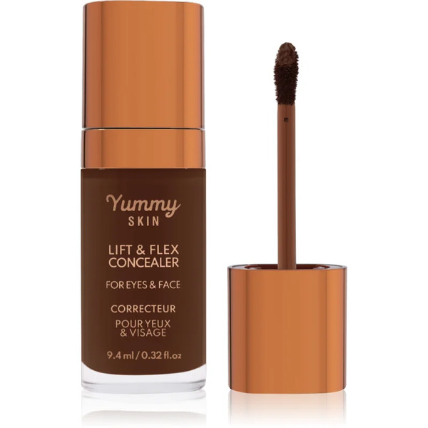  Danessa Myricks Beauty Yummy Skin Lift & Flex Concealer Korektor W Płynie Z Matowym Wykończeniem Odcień 18 - Deep With Neutral Warm Undertones 8.4 Ml 