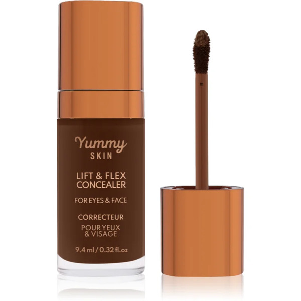  Danessa Myricks Beauty Yummy Skin Lift & Flex Concealer Korektor W Płynie Z Matowym Wykończeniem Odcień 19 - Deep With Warm Undertones 8.4 Ml 