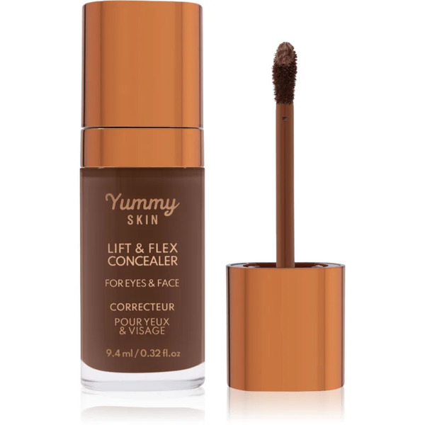  Danessa Myricks Beauty Yummy Skin Lift & Flex Concealer Korektor W Płynie Z Matowym Wykończeniem Odcień 17 - Dark With Warm Undertones 8.4 Ml 