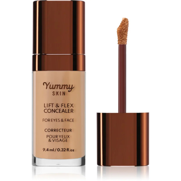  Danessa Myricks Beauty Yummy Skin Lift & Flex Concealer Korektor W Płynie Z Matowym Wykończeniem Odcień 9 - Medium With Peach Undertones 8.4 Ml 