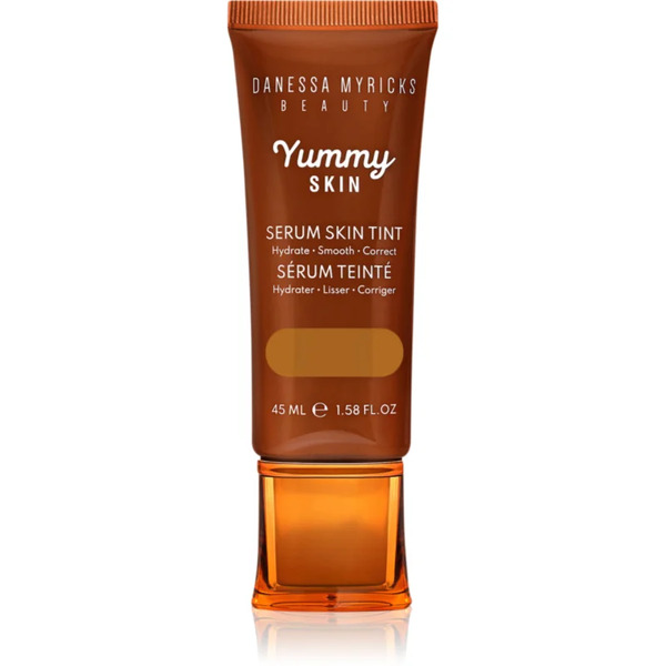  Danessa Myricks Beauty Yummy Skin Serum Skin Tint Nawilżający Podkład Z Efektem Wygładzającym Odcień 12 - Dark Skin With Golden Undertones 100 Ml 
