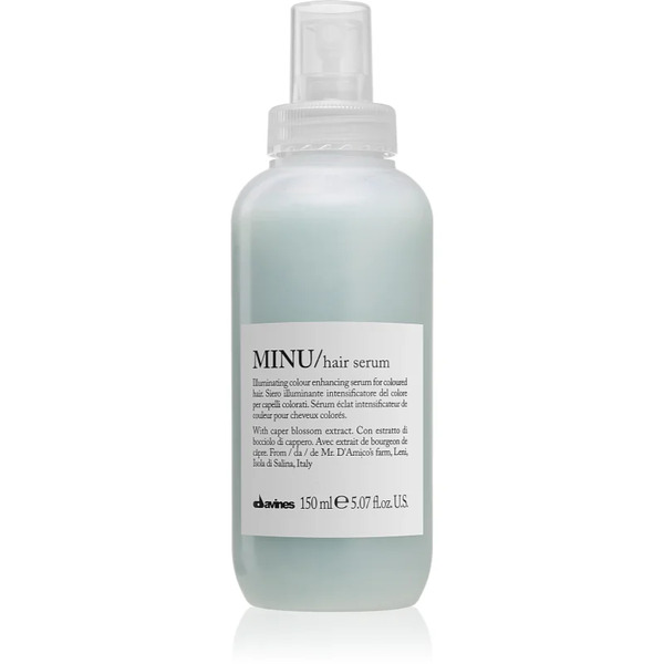  Davines Essential Haircare Minu Hair Serum Intensywne Serum Do Nabłyszczania I Zmiękczania Włosów 150 Ml 
