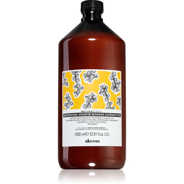  Davines Naturaltech Nourishing Keratin Wonder Pielęgnacja Odnawiająca Z Keratyną Nadaje Się Do Maski Do Włosów 1000 Ml 