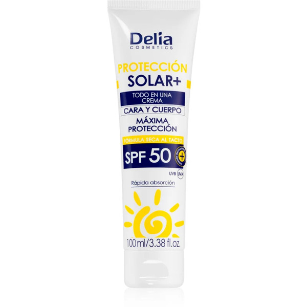  Delia Cosmetics Sun Protect Ochronny Krem Do Twarzy Spf 50 100 Ml 
