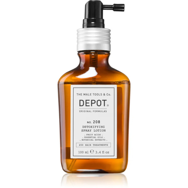  Depot 200 Hair Treatments No. 208 Detoxifying Spray Lotion Kuracja Detoksykacyjna Na Skórę Głowy 100 Ml 