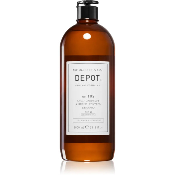  Depot No. 102 Anti-dandruff & Sebum Control Shampoo Szampon Przywracający Równowagę Przetłuszczającej Się Skórze Głowy 1000 Ml 