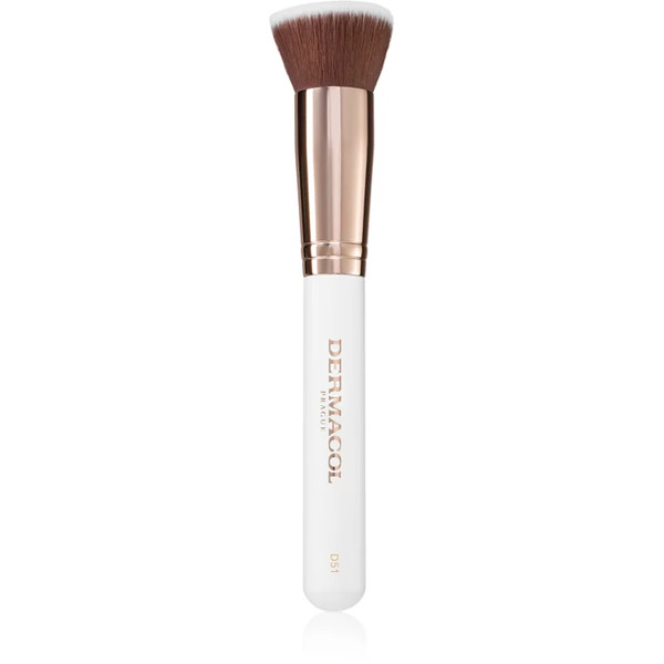  Dermacol Accessories Master Brush By Petralovelyhair Pędzel Do Nakładania Podkładu W Płynie D51 Rose Gold 1 Szt. 