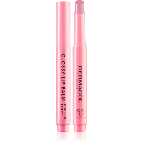  Dermacol Beauty Stick Glossy Lip Balm Pielęgnujący Błyszczyk Do Ust Z Efektem Chłodzącym Zapachy 02 Tutti Frutti 2.2 G 