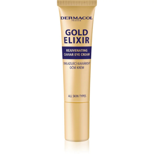  Dermacol Gold Elixir Odmładzający Krem Pod Oczy Z Kawiorem 15 Ml 