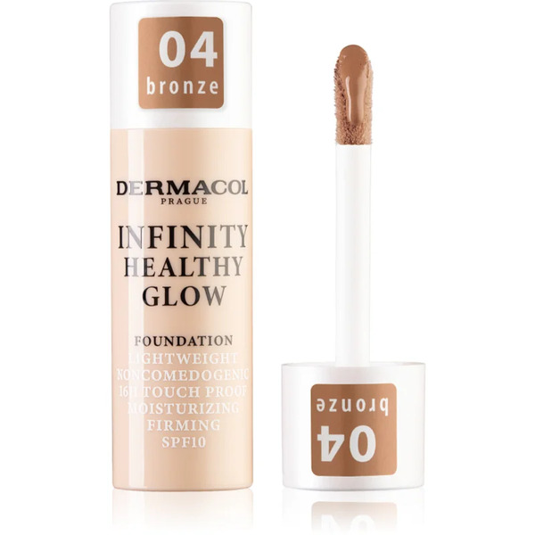  Dermacol Infinity Healthy Glow Podkład W Płynie Spf 10 Odcień 04 Bronze 20 G 