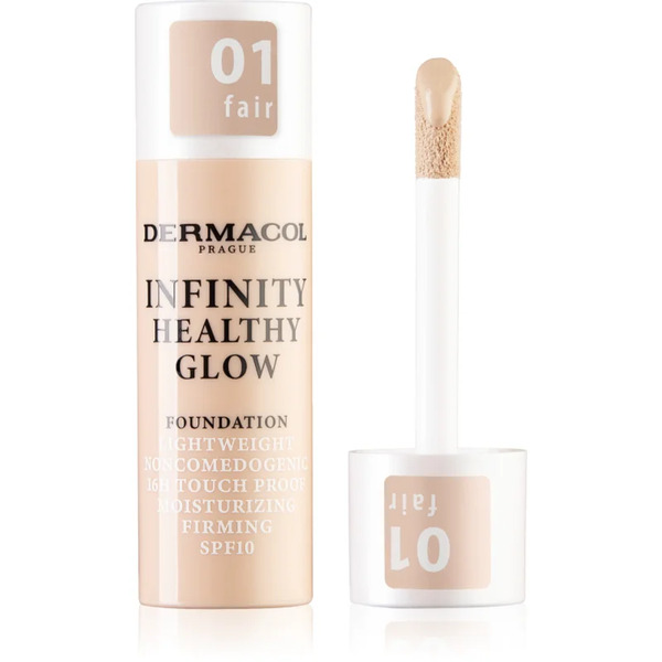  Dermacol Infinity Healthy Glow Podkład W Płynie Spf 10 Odcień 01 Fair 20 G 