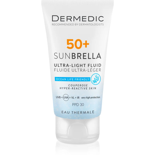  Dermedic Sunbrella Emulsja Do Opalania Spf 50+ Dla Cery Wrażliwej 40 Ml 