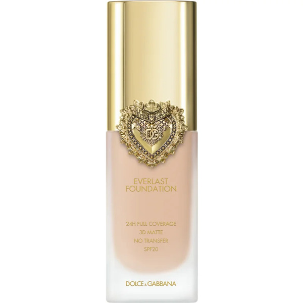  Dolce&gabbana Flawless Everlast Foundation Intensywnie Kryjący Fluid O Długotrwałym Działaniu Spf 20 Odcień 10n Light Medium 27 Ml 