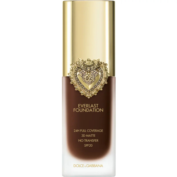  Dolce&gabbana Flawless Everlast Foundation Intensywnie Kryjący Fluid O Długotrwałym Działaniu Spf 20 Odcień 40c Deep 27 Ml 