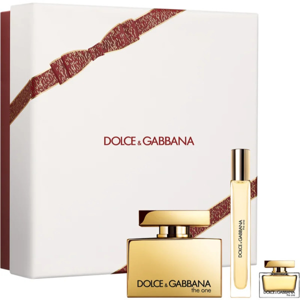  Dolce&gabbana The One Gold Intense Trio Gift Set Zestaw Upominkowy Dla Kobiet 