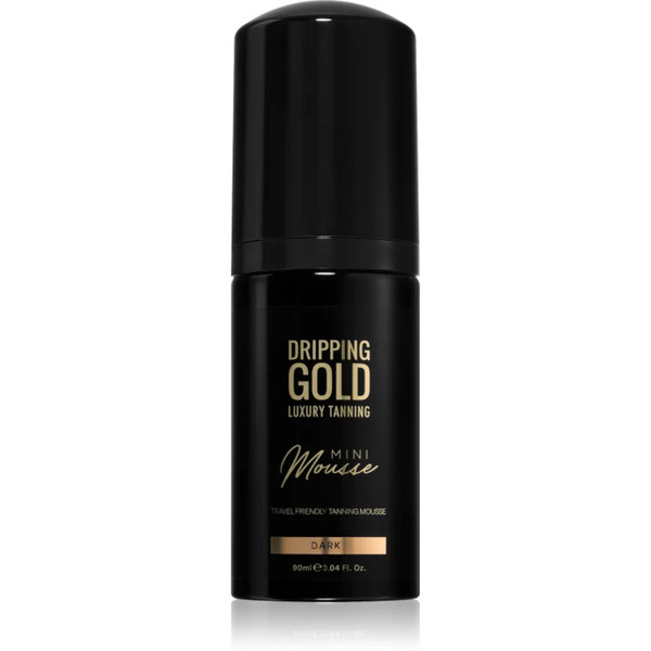  Dripping Gold Luxury Tanning Mini Mousse Pianka Samoopalająca Do Twarzy I Ciała Odcień Dark 90 Ml 