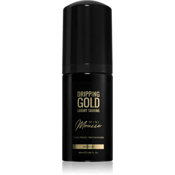  Dripping Gold Luxury Tanning Mini Mousse Pianka Samoopalająca Do Twarzy I Ciała Odcień Medium 90 Ml 