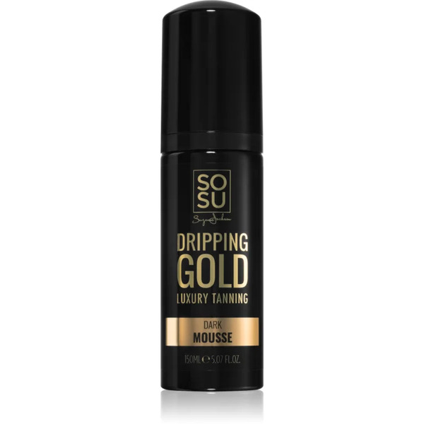  Dripping Gold Luxury Tanning Mousse Pianka Samoopalająca Odcień Dark 150 Ml 