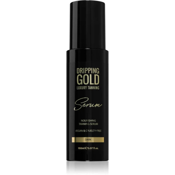  Dripping Gold Luxury Tanning Serum Preparat Samoopalający Do Ciała I Twarzy Odcień Dark 150 Ml 