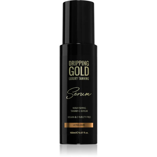  Dripping Gold Luxury Tanning Serum Preparat Samoopalający Do Ciała I Twarzy Odcień Ultra Dark 150 Ml 