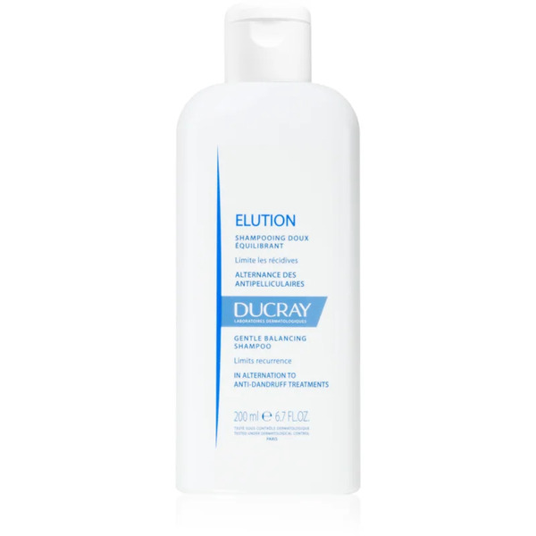  Ducray Kelual Elution Anti-dandruff Daily Shampoo Szampon Przywracający Równowagę Wrażliwej Skórze Głowy 200 Ml 
