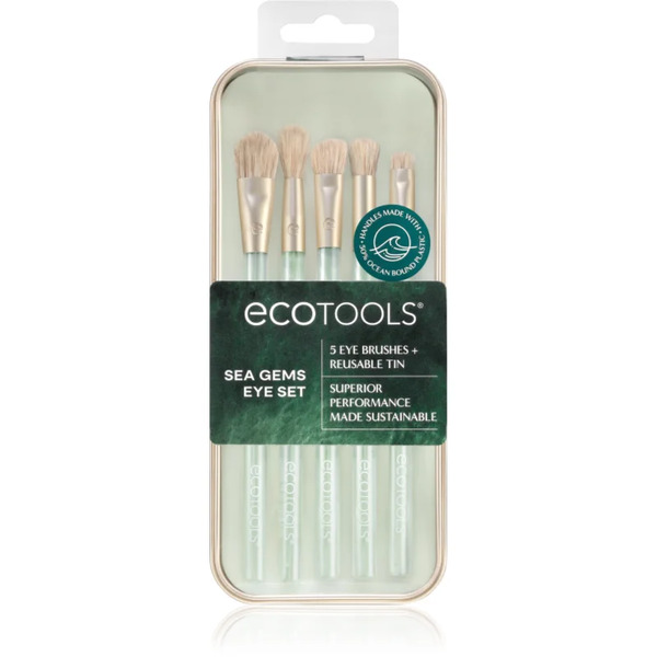  Ecotools Sea Gems Eye Set Zestaw Pędzli Do Makijażu Oczu 