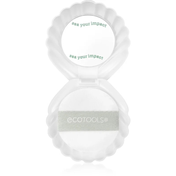 Ecotools Sea Gems Pearl Puff + Case Lusterko Kosmetyczne Z Puszkiem 1 Szt. 