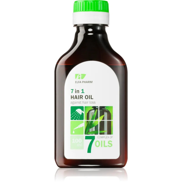  Elfa Pharm Intensive Cosmetic Complex Of 7 Oils 7in1 Hair Oil Regenerujący Olej Do Włosów Przeciw Wypadaniu Włosów 100 Ml 