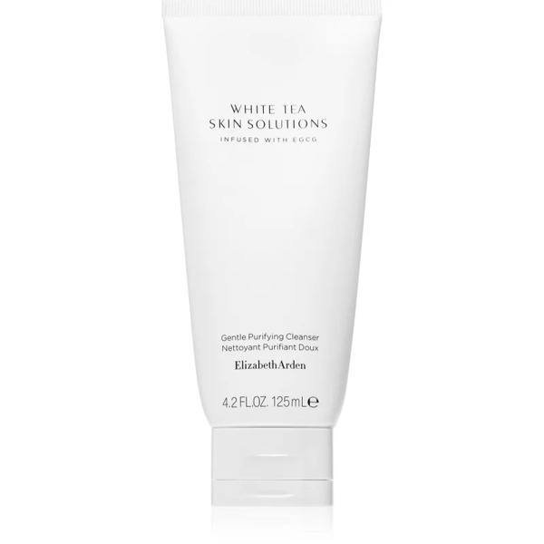  Elizabeth Arden White Tea Skin Solutions Gentle Purifying Cleanser Delikatny Krem Oczyszczający Dla Kobiet 125 Ml 
